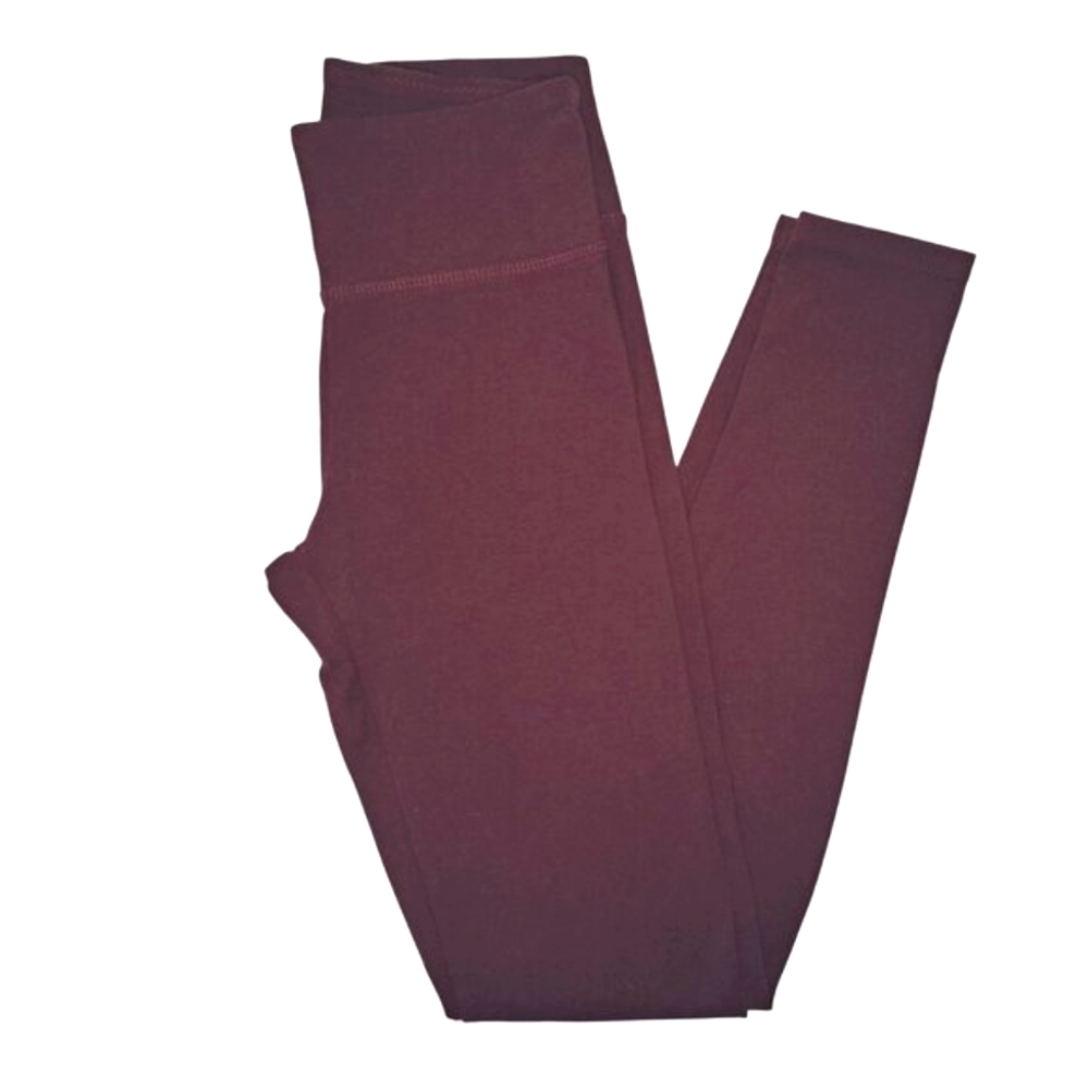Aerie Burgundy Leggings Size XS
